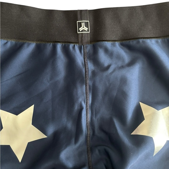 ULTRACOR LUX ESSENTIALS STAR KNOCKOUT ULTRA HIGH LEGGINGS NAVY SILVER MEDIUM - Picture 5 of 5